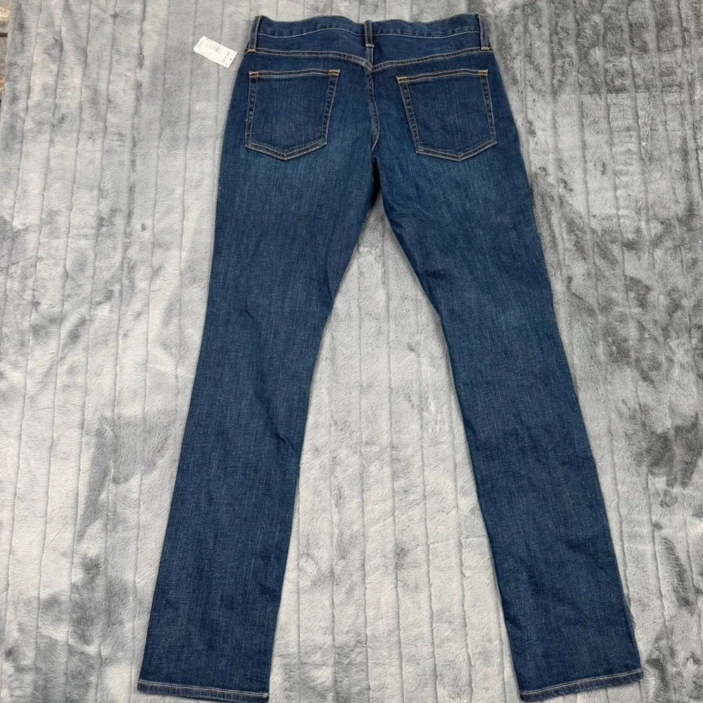 Cremieux Premium Denim Mens Slim Fit Jeans Dark Wash Blue 30x32 YT51Z207
